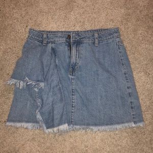 Jean skirt